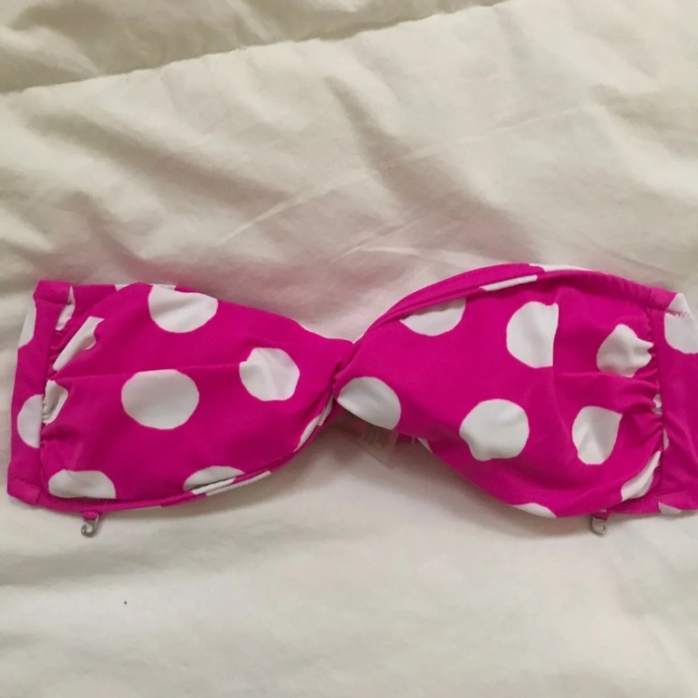 Bandeau bikini top